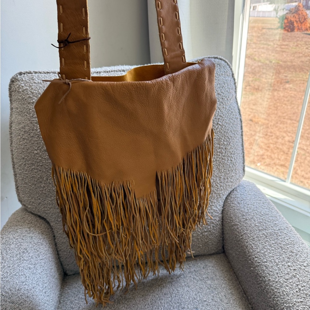 New Handmade leatherbag.